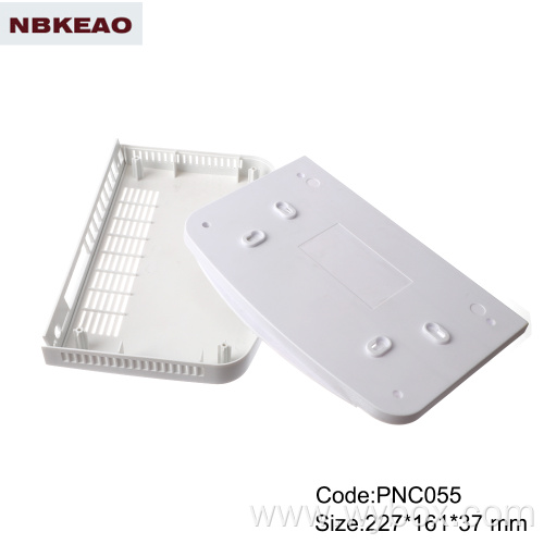 IP54 wifi router enclosure surface mount junction box electronic plastic enclosures abs enclosures for router manufacture PNC055